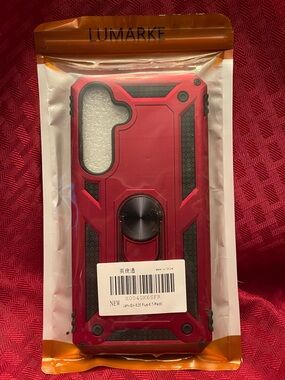 Lumarke Phone Case with Ring Kickstand for Samsung Galaxy 25+